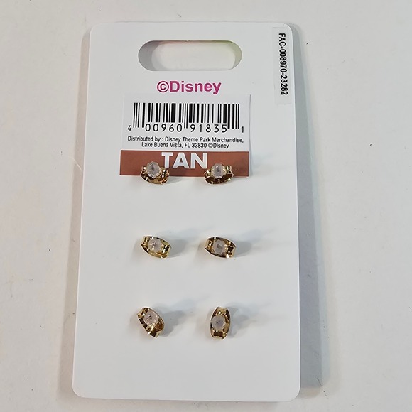 Disney‎ Parks Wish Asha Valentino Star Earrings Stud Set - Picture 3 of 3